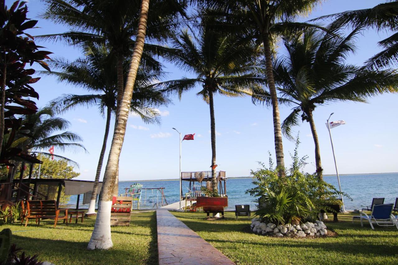 Coras Place Bacalar Lagoon Front Екстер'єр фото