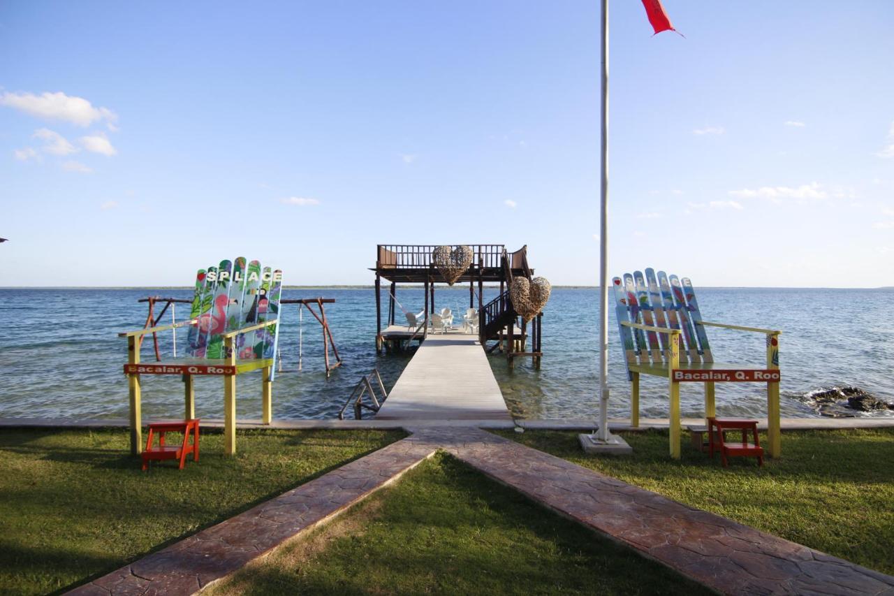 Coras Place Bacalar Lagoon Front Екстер'єр фото
