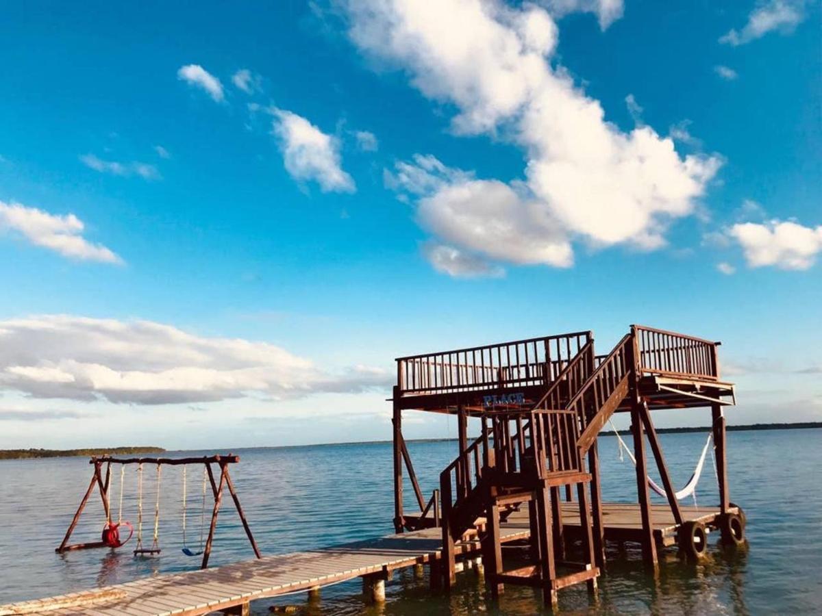 Coras Place Bacalar Lagoon Front Екстер'єр фото