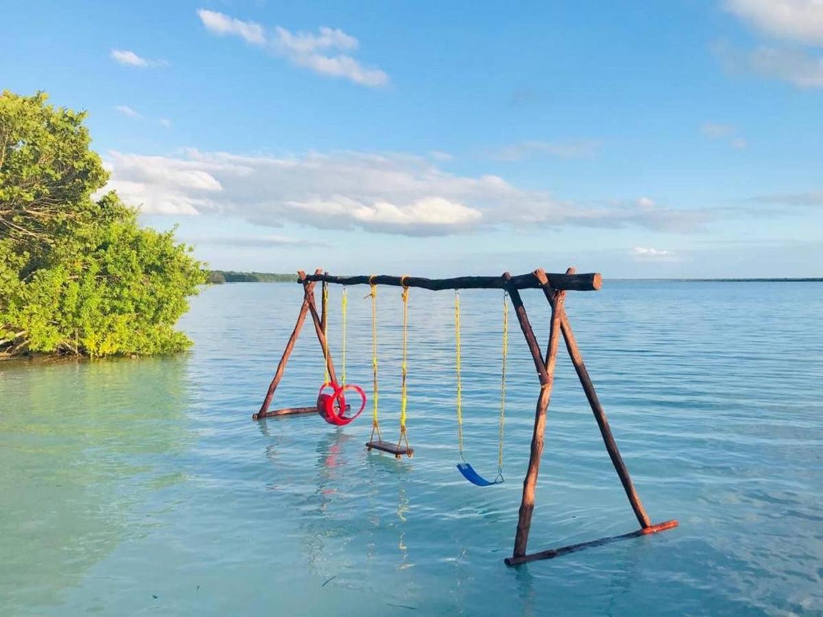 Coras Place Bacalar Lagoon Front Екстер'єр фото
