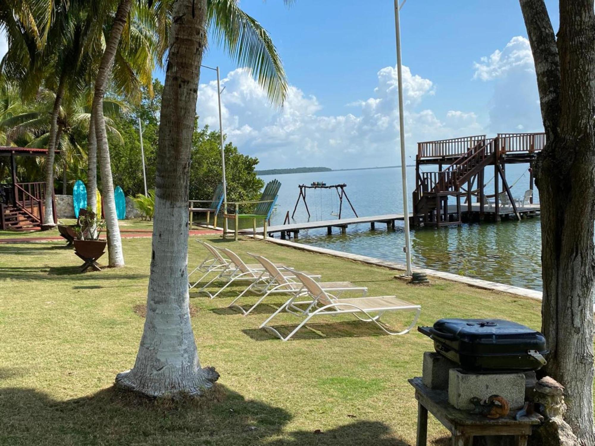 Coras Place Bacalar Lagoon Front Екстер'єр фото