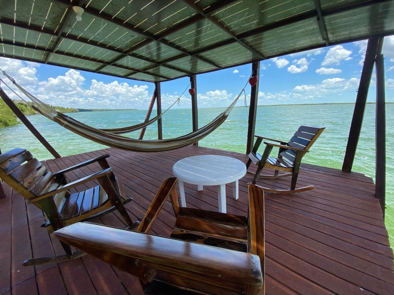 Coras Place Bacalar Lagoon Front Екстер'єр фото