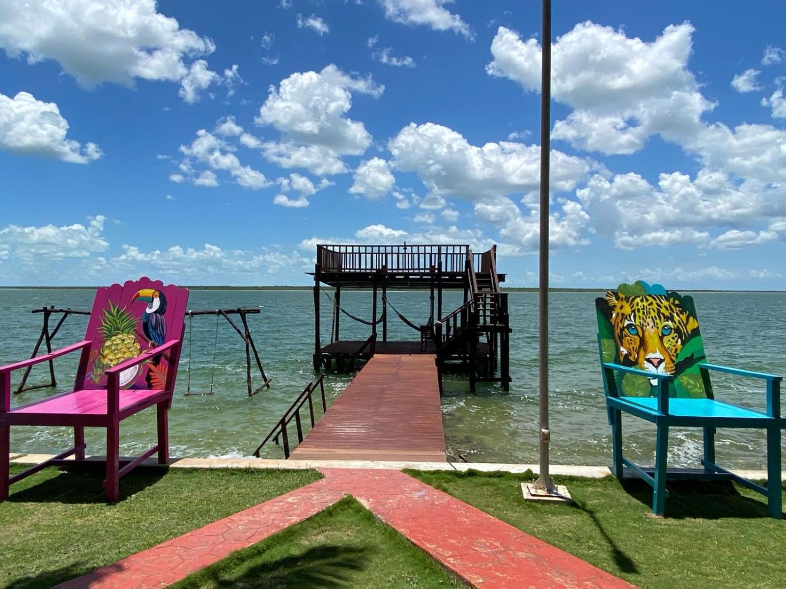 Coras Place Bacalar Lagoon Front Екстер'єр фото